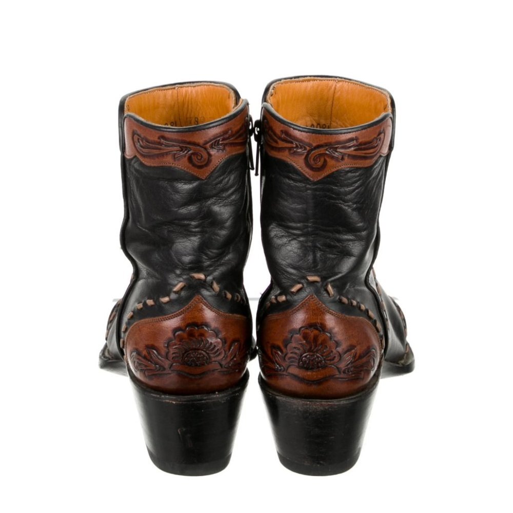Heritage Boot Co Tabitha Zipper Bootie 8 - Picture 4 of 6